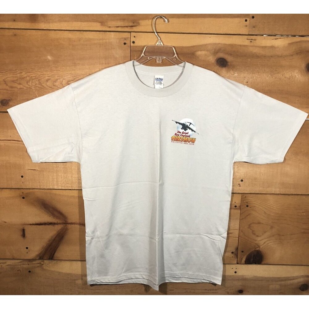 NEW Vintage Westover Air Force Base Air Show 2004 T-Shirt Mens Size XL C5-A